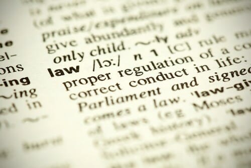 legal glossary